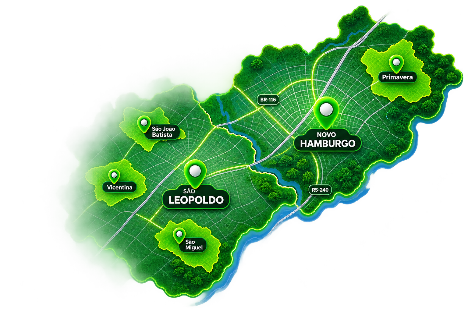 Mapa de cobertura HardKing